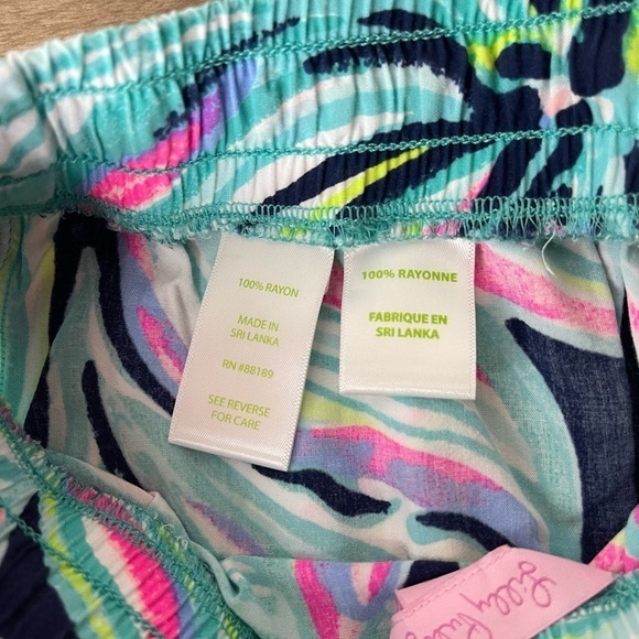 LILLY PULITZER‎ Ladies Size XS Katia Shorts Blue And Pink - Picture 5 of 5